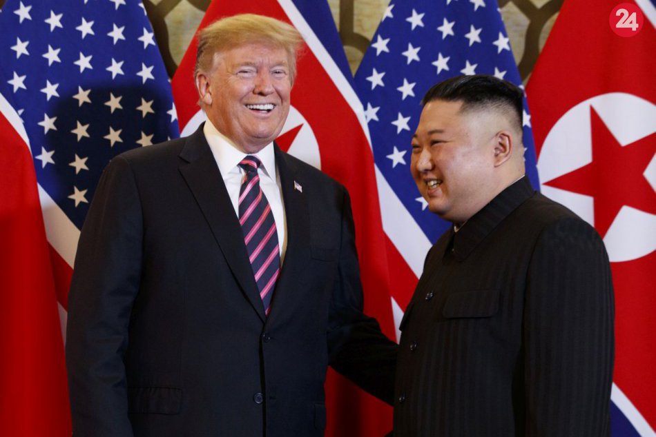 Ilustračný obrázok k článku Donald Trump a Kim Čong-un sa zišli v Hanoji na svojom druhom summite, FOTO