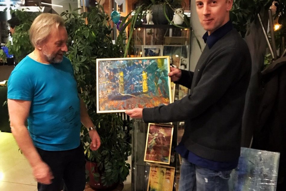 Ilustračný obrázok k článku Od hudby k maľbe – taký je príbeh ukrajinského výtvarníka Vadyma Shamanova