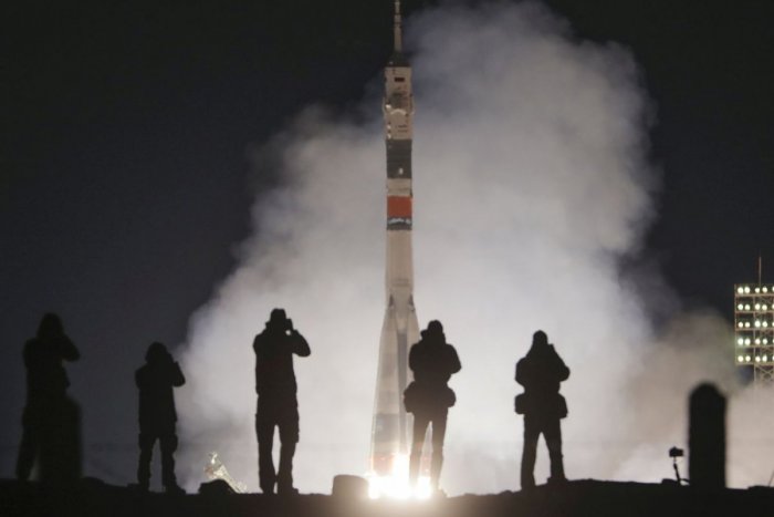 Ilustračný obrázok k článku Zachytené na FOTKÁCH: Z Bajkonuru odštartovala k ISS pilotovaná kozmická loď Sojuz