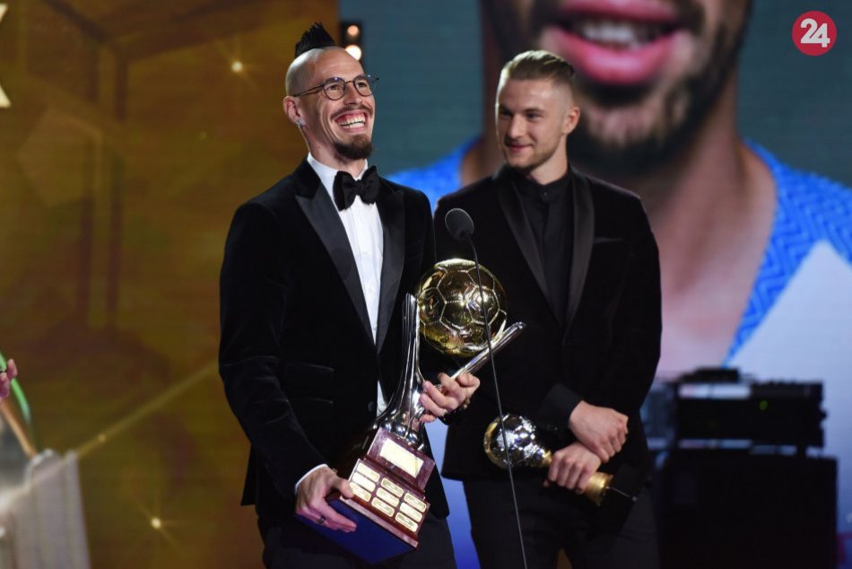 Ilustračný obrázok k článku Hamšík najlepším futbalistom Slovenska za rok 2018: Je to úžasné, ale tlačia sa na mňa mladší