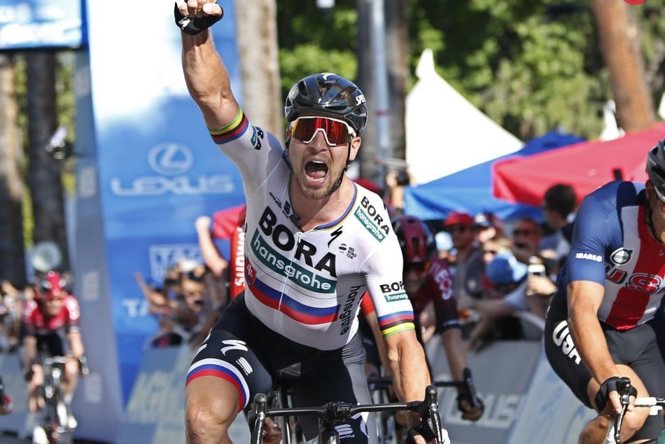 Ilustračný obrázok k článku Peter Sagan to dokázal: Pripísal si víťazstvo v prvej etape na Okolo Kalifornie