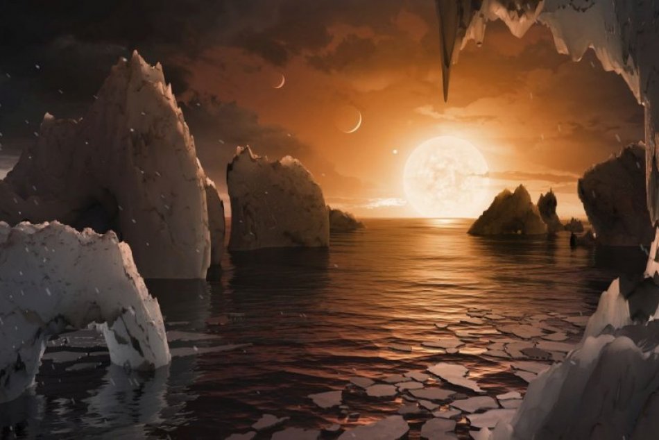 Ilustračný obrázok k článku Belgicko chce dať siedmim exoplanétam mená podľa pív