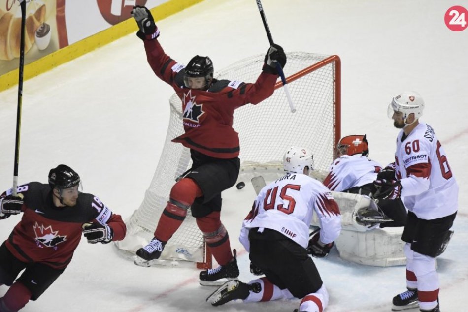 Ilustračný obrázok k článku Obrovská smola Švajčiarov, postúpila Kanada: V semifinále aj hokejisti Ruska