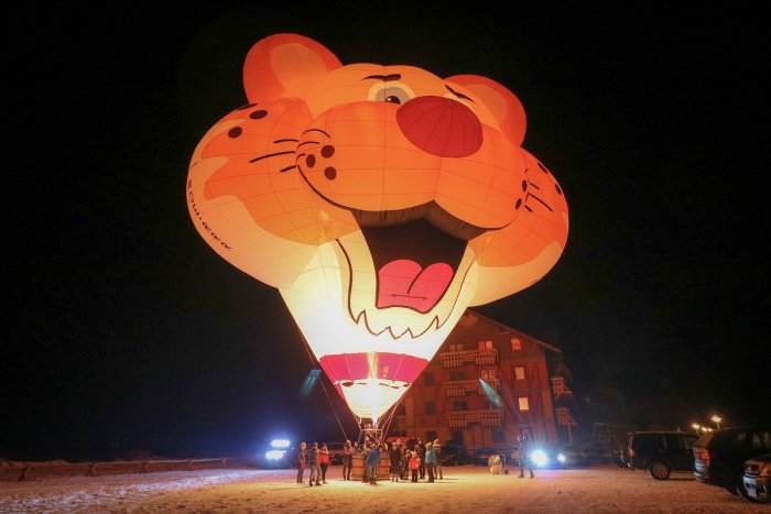 Ilustračný obrázok k článku Na balónovej fieste prvýkrát poletí špeciálny balón - gepard Hugo. Nebude chýbať ani klaun Bruno, FOTO