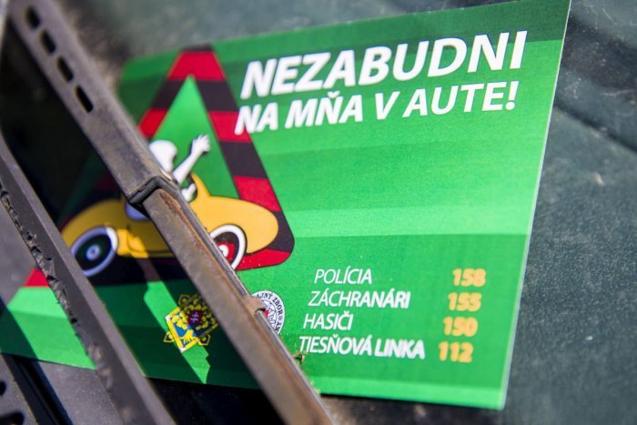 Ilustračný obrázok k článku Polícia v Košickom kraji upozorňuje rodičov, aby nenechávali svoje deti v aute, VIDEO