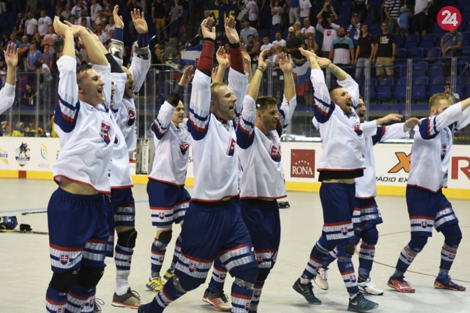 Ilustračný obrázok k článku Slovensko je vo finále! Hokejbalisti deklasovali Kanadu, ktorá si zahrá iba o bronz