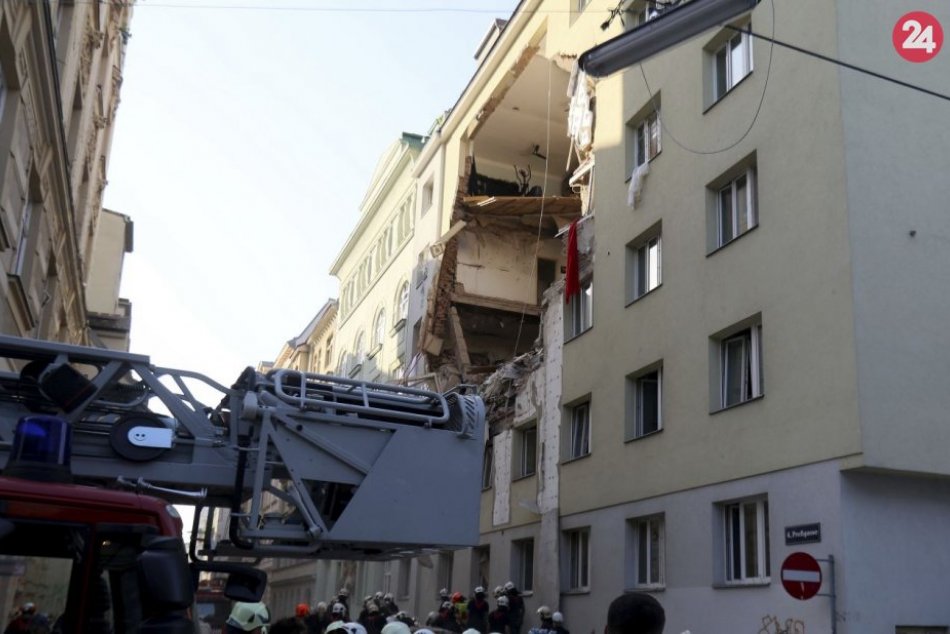 Ilustračný obrázok k článku Viedňou otriasla explózia: Výbuch plynu poškodil obytný dom, hlásia ťažko zranených