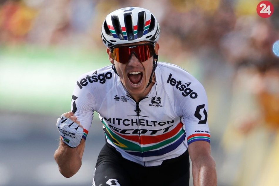 Ilustračný obrázok k článku V 9. etape Tour triumfoval Juhoafričan Impey: Sagan v druhej stovke, FOTO