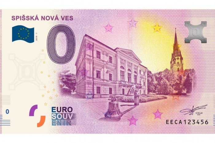 Ilustračný obrázok k článku Lákavý suvenír: Aj Spišská bude mať svoju nulovú eurobankovku