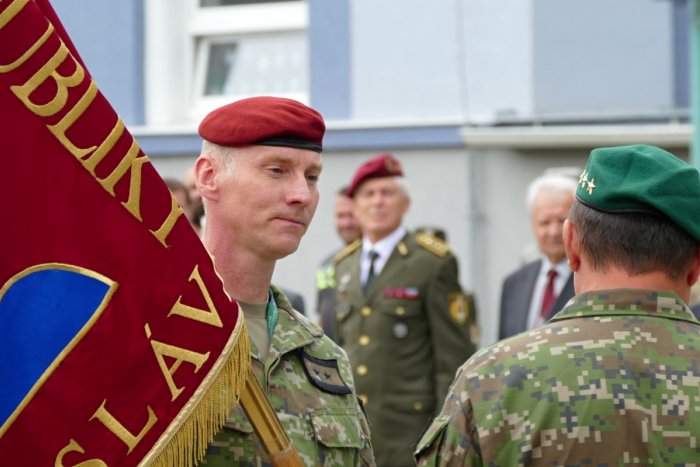 Ilustračný obrázok k článku Žilinský 5. puk má nového veliteľa: Stal sa ním doterajší zástupca veliteľa Pavol Šebík