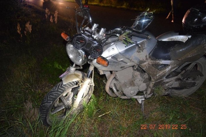 Ilustračný obrázok k článku Motocyklista sa ťažko zranil pri nehode s diviakom pred obcou Trebeľovce, FOTO
