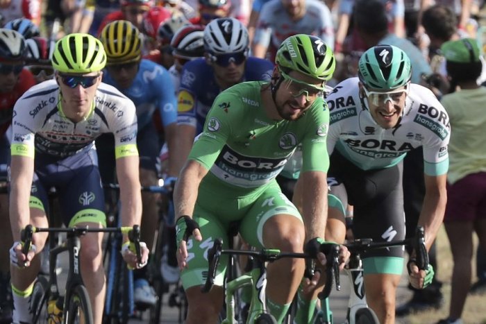 Ilustračný obrázok k článku Tour de France: Sagan má rekordný siedmy zelený dres! FOTO