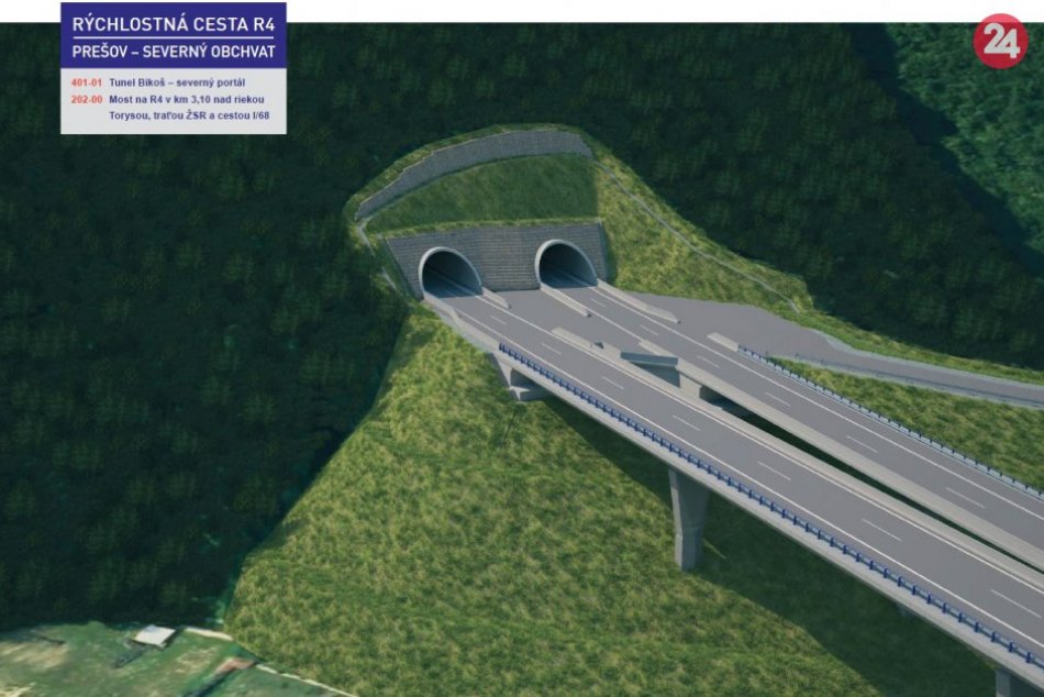 Ilustračný obrázok k článku Nové informácie o tuneli Bikoš: Národná diaľničná o tom, kedy začnú prvé práce