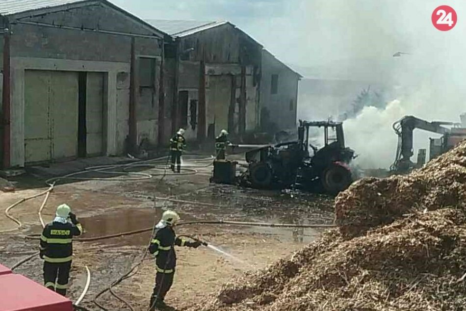 Ilustračný obrázok k článku Veľký požiar v okrese Prievidza: FOTO priamo z miesta