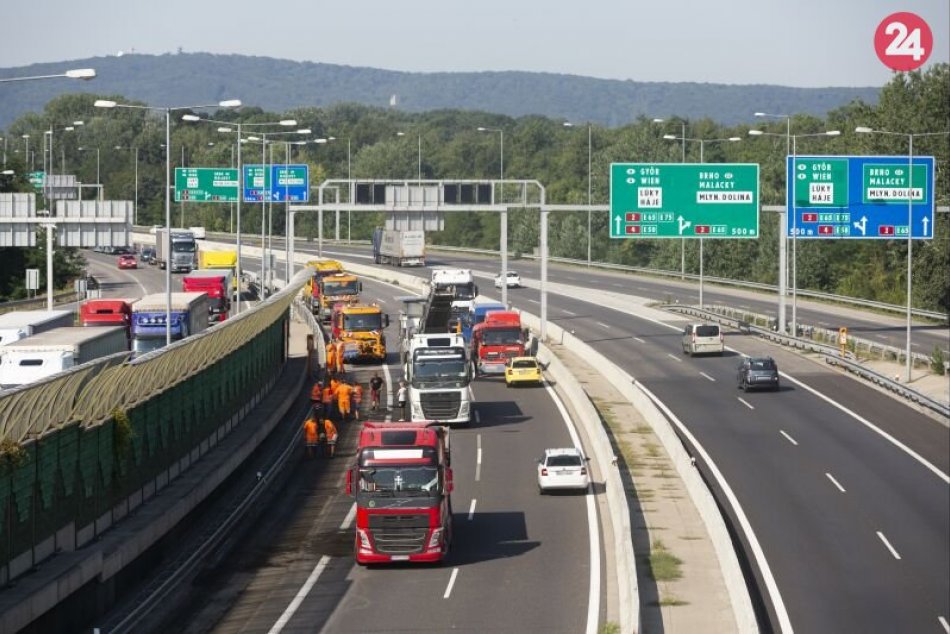 Ilustračný obrázok k článku Vodiči, pozor! NDS začne opravovať D1 medzi Mostom Lafranconi a Prístavným mostom