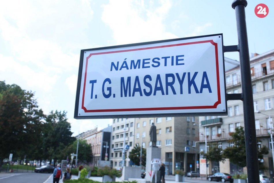 Ilustračný obrázok k článku FOTO: Námestie T. G. Masaryka už označuje aj informačná tabuľa