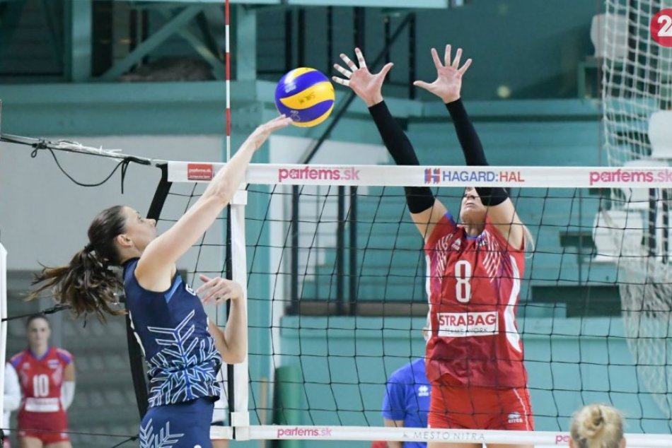 Ilustračný obrázok k článku Nitra ožila kvalitným volejbalom: Slovenky vrátili Fínkam prehru, FOTO