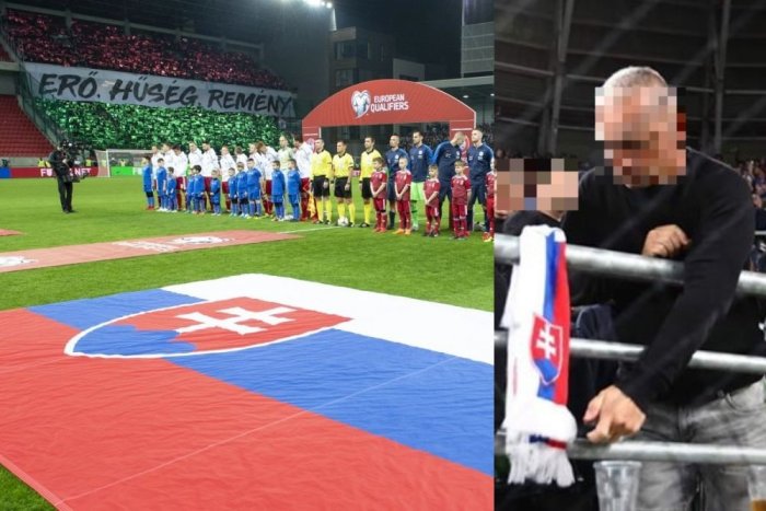 Ilustračný obrázok k článku Na kvalifikačnom zápase sa pokúsil podpáliť slovenský šál: Prípadom sa zaoberá NAKA