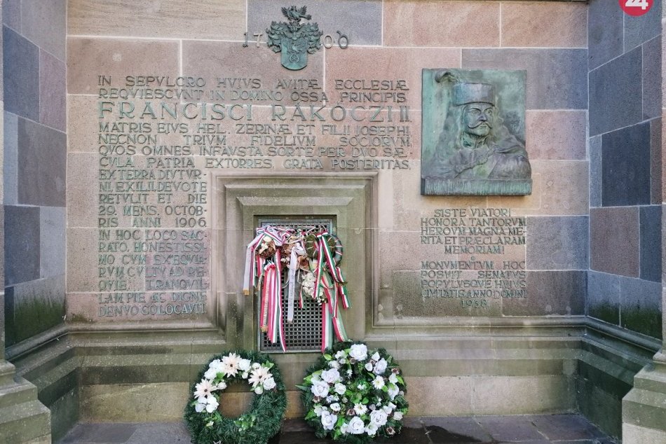 Ilustračný obrázok k článku Viete, kde je pochovaný František II. Rákoczi a čo sa píše na pomníku?, FOTO