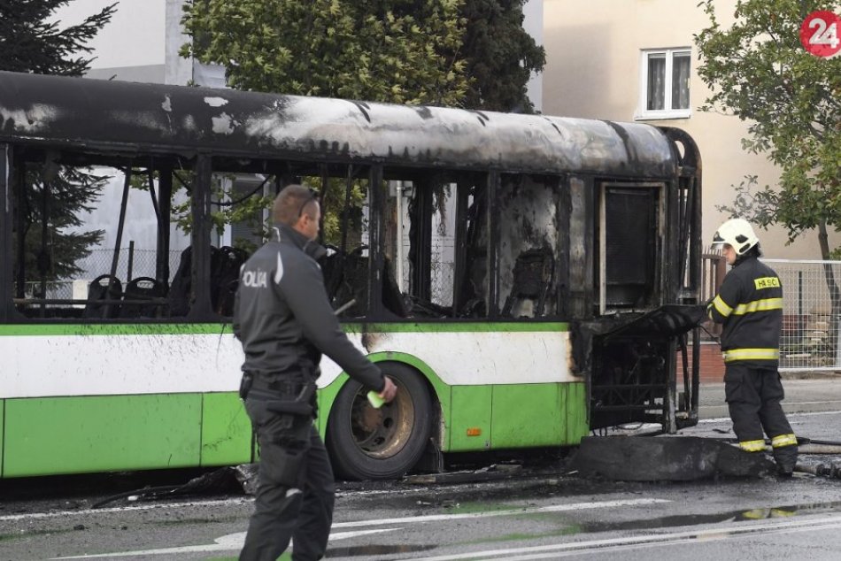 Ilustračný obrázok k článku V Košiciach horel autobus na križovatke Watsonová - Boženy Němcovej, FOTO