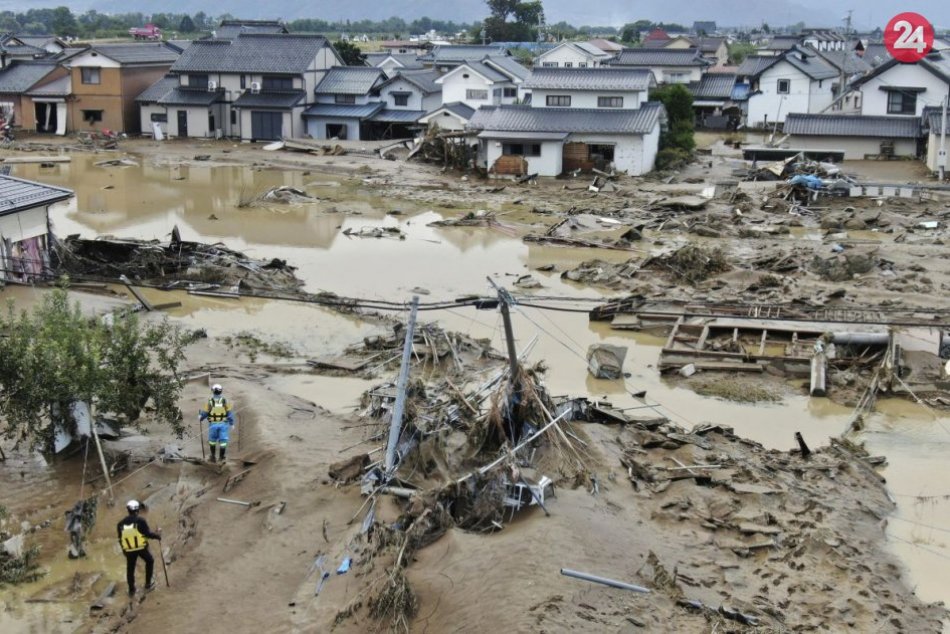 Ilustračný obrázok k článku Japonsko čelí tajfúnu Hagibis: O život pripravil už najmenej 70 ľudí, FOTO