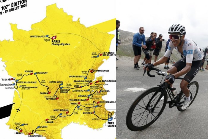 Ilustračný obrázok k článku Zverejnili trasu Tour de France 2020: Štart v Nice, na trati 29 náročných stúpaní