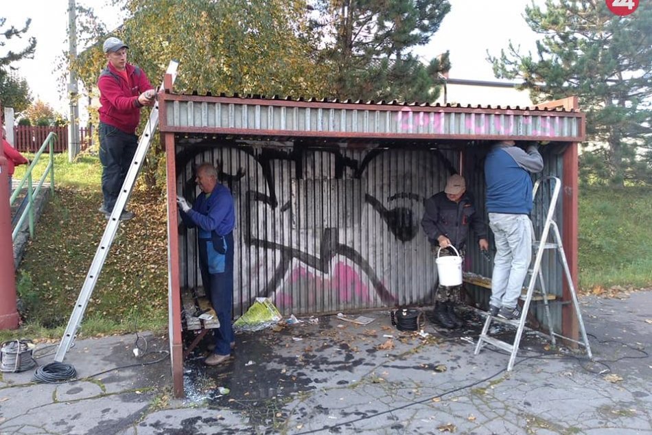 Ilustračný obrázok k článku Obyvatelia mestskej časti Telep vyšli do ulíc: Vymaľovali zastávky a zábradlia