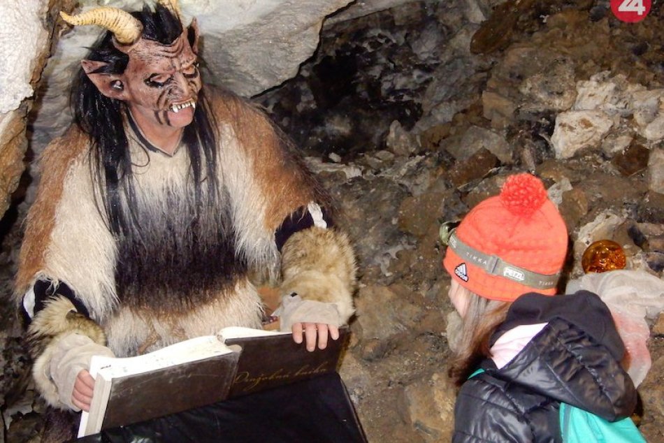 Ilustračný obrázok k článku Stanišovskú jaskyňu ovládli čerti, v podzemí sprevádzali návštevníkov, VIDEO