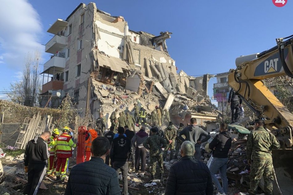 Ilustračný obrázok k článku Albánsko zasiahlo silné zemetrasenie: Hlásia 14 mŕtvych a vyše 600 zranených