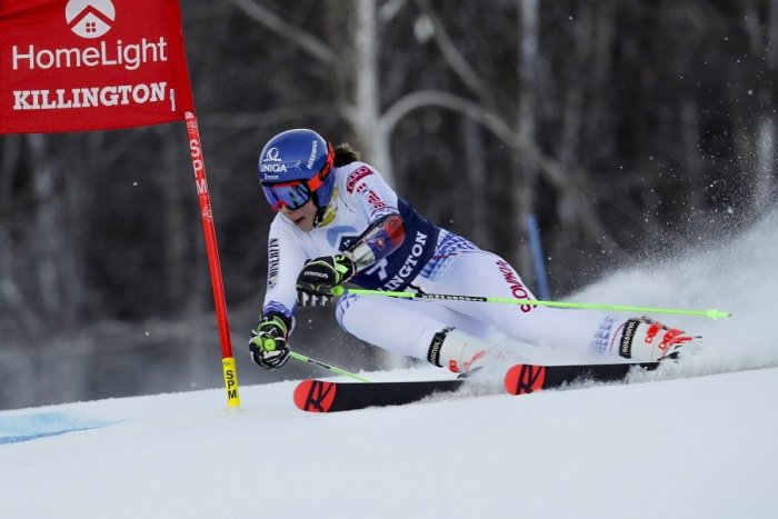 Ilustračný obrázok k článku Liptáčka Vlhová nestačila v 1. kole obrovského slalomu jedine na Bassinovú