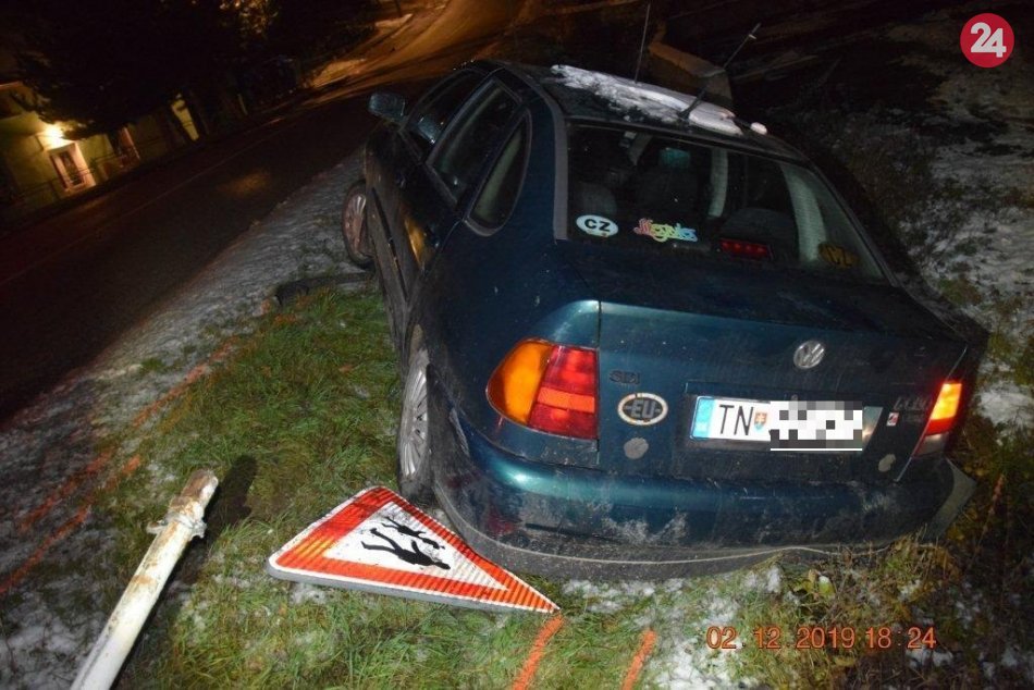 Ilustračný obrázok k článku Jano (31) bol pod parou, spôsobil nehodu a to nemá ani vodičský: FOTO z miesta