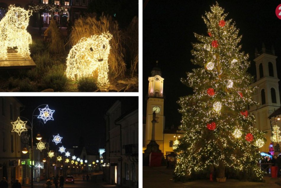 Ilustračný obrázok k článku Keď sa Bystrica rozžiari: Čo hovoríte na vianočnú výzdobu v centre mesta? FOTO