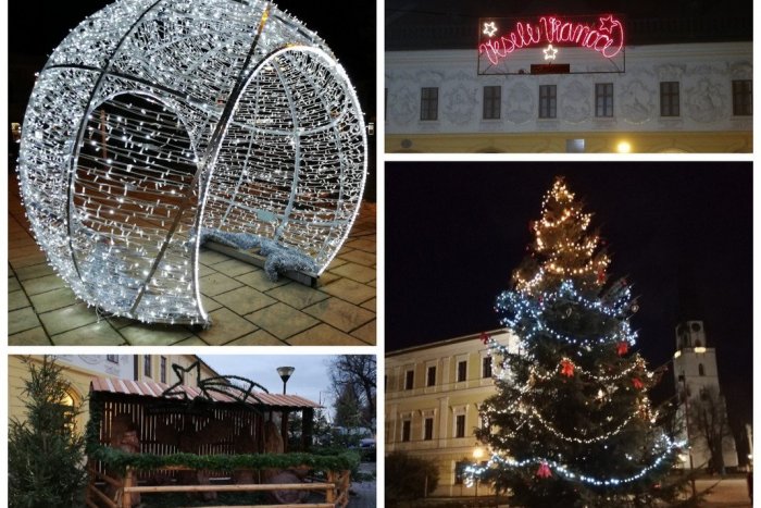 Ilustračný obrázok k článku Keď sa Spišská rozžiari: Čo hovoríte na vianočnú výzdobu v centre mesta? FOTO