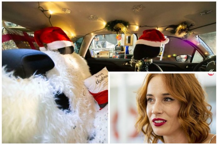 Ilustračný obrázok k článku Špeciálnym vianočným taxíkom vás odvezie Táňa Pauhofová aj Junior