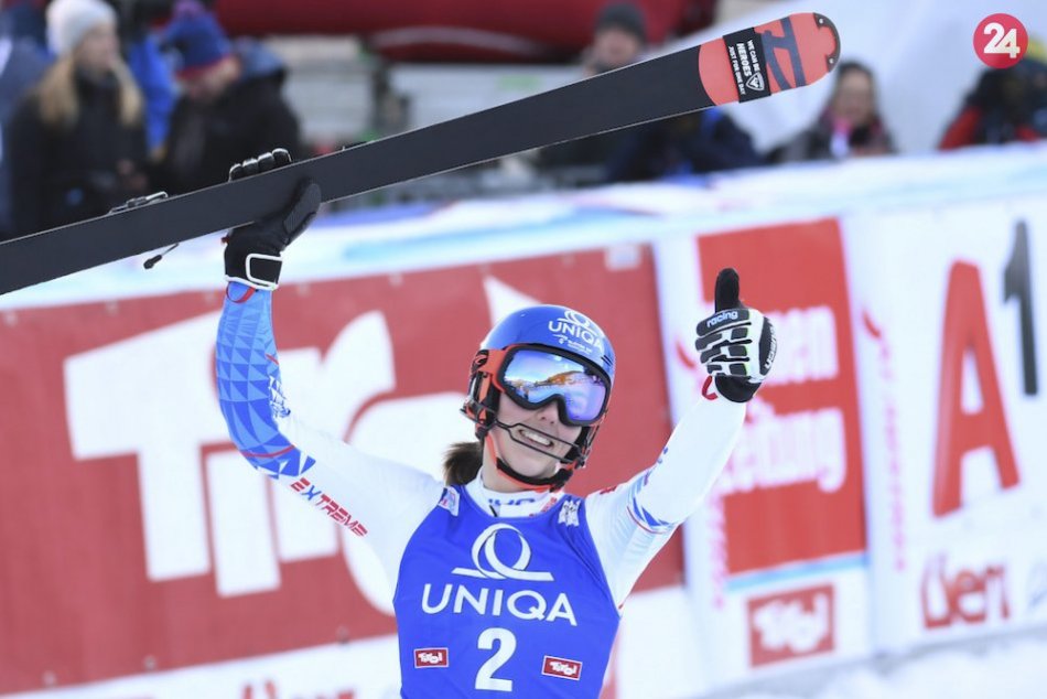 Ilustračný obrázok k článku Skvelá Petra Vlhová: Úspešná Liptáčka skončila v slalome v Lienzi druhá