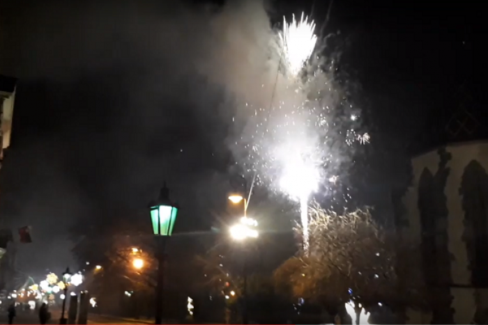 Ilustračný obrázok k článku Košičania privítali Nový rok bez ohňostroja a predsa s ohňostrojom, VIDEO