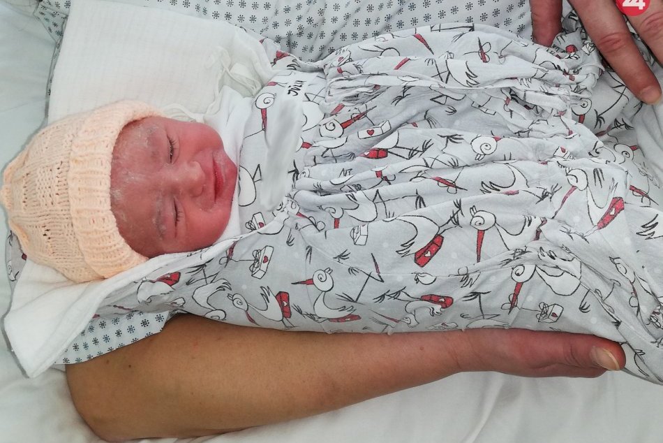 Ilustračný obrázok k článku Rozkošné bábätko: Prvá Novovešťanka narodená v roku 2020 je Júlia, FOTO