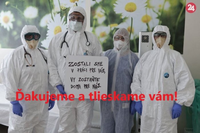 Ilustračný obrázok k článku ĎAKUJEME! Slováci sa druhýkrát spoja, aby zatlieskali zdravotníkom a hasičom