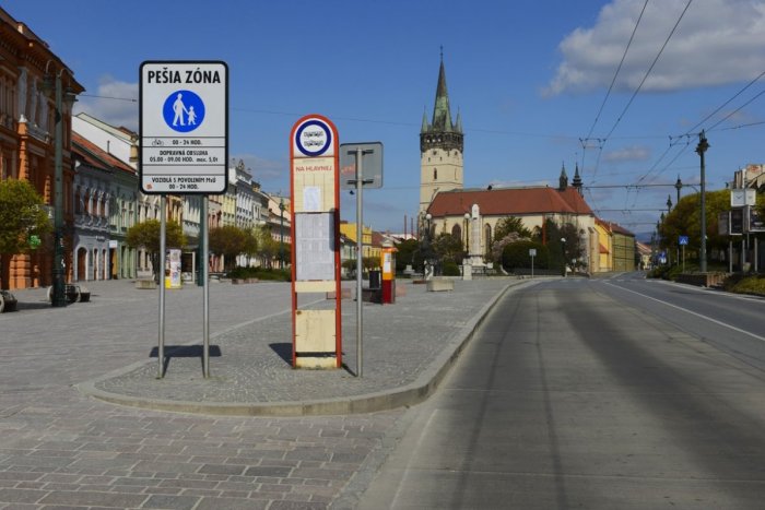 Ilustračný obrázok k článku Veľká noc v Prešove počas koronavírusu: Všade prázdno a ulice bez krížovej cesty