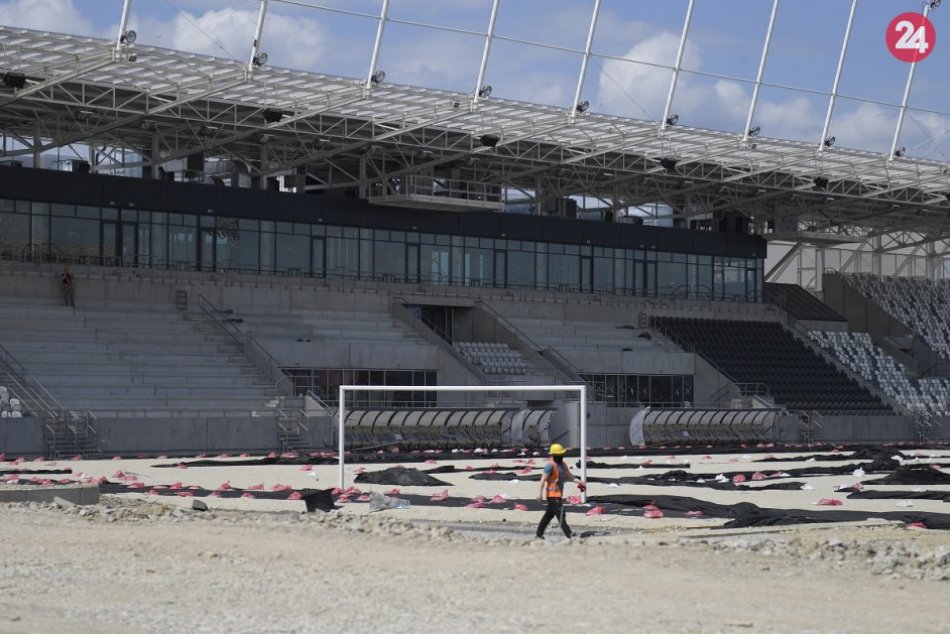 Ilustračný obrázok k článku Bude 1. etapa stavby Košickej futbalovej arény dokončená alebo zakonzervovaná?, FOTO