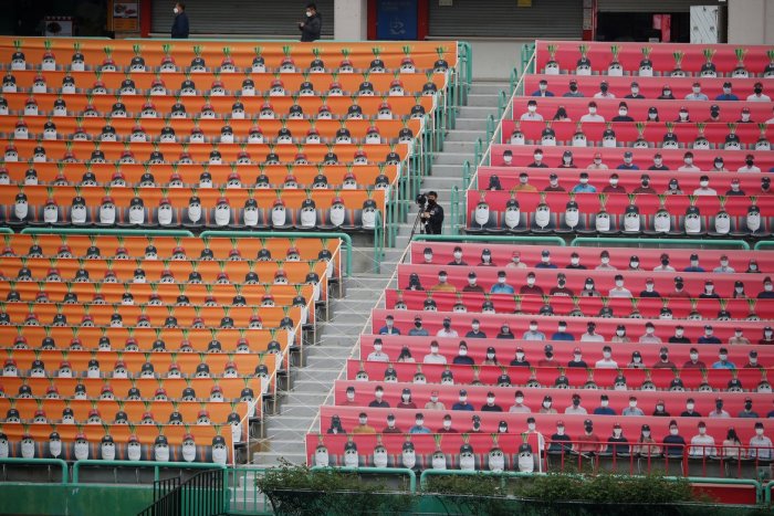 Ilustračný obrázok k článku Nová ÉRA vo svete športu: Takto nahradili fanúšikov na štadióne v Južnej Kórei! FOTO