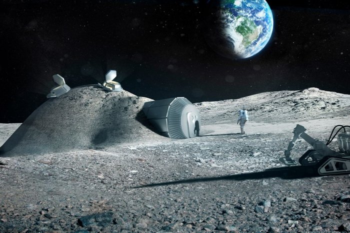 Ilustračný obrázok k článku Slovenský robot bol súčasťou simulovanej vesmírnej misie na Mesiac
