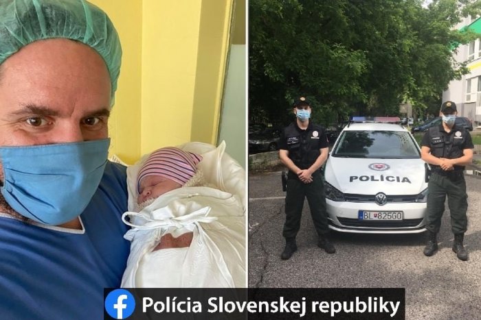 Ilustračný obrázok k článku Do pôrodnice cez bratislavskú zápchu: Šťastný otecko ďakuje polícii
