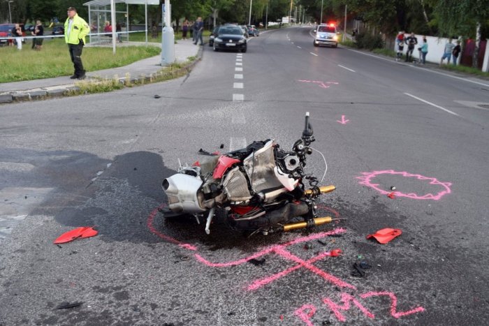 Ilustračný obrázok k článku Tragická nehoda v Topoľčanoch: Motorkár podľahol zraneniam, FOTO