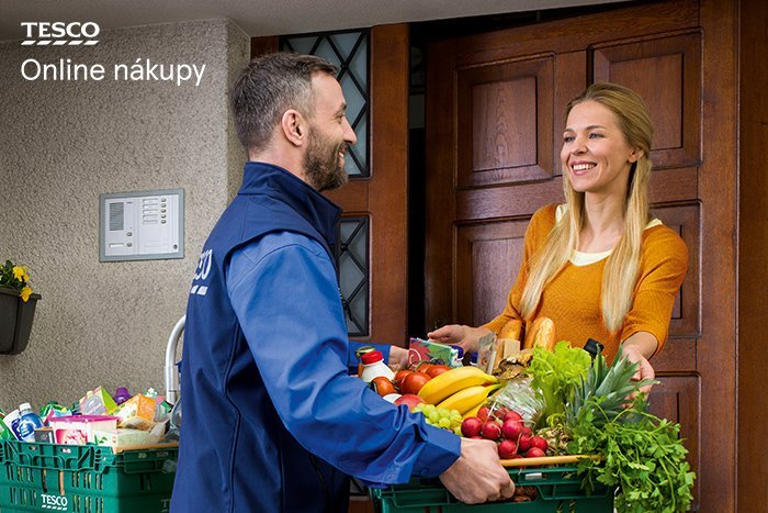 Ilustračný obrázok k článku Tesco spúšťa online nákupy v Poprade a okolí, potraviny doručí zákazníkom až k dverám