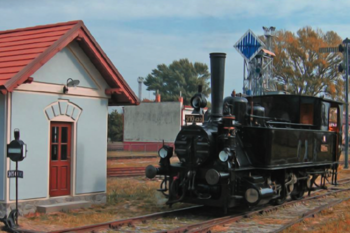 Ilustračný obrázok k článku Prvý parný vlak v Uhorsku prišiel do Devínskej Novej Vsi. Dodnes je tam historická stanica