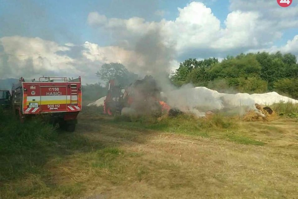 Ilustračný obrázok k článku AKTUÁLNE: Desiatky hasičov zasahujú pri veľkom požiari veľkokapacitného senníka, FOTO
