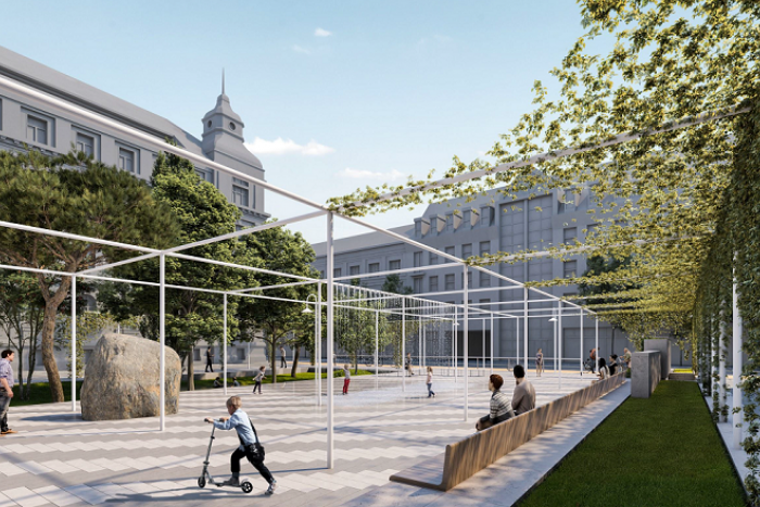Ilustračný obrázok k článku V centre mesta pribudne ďalší park. Zmení sa naň Komenského námestie