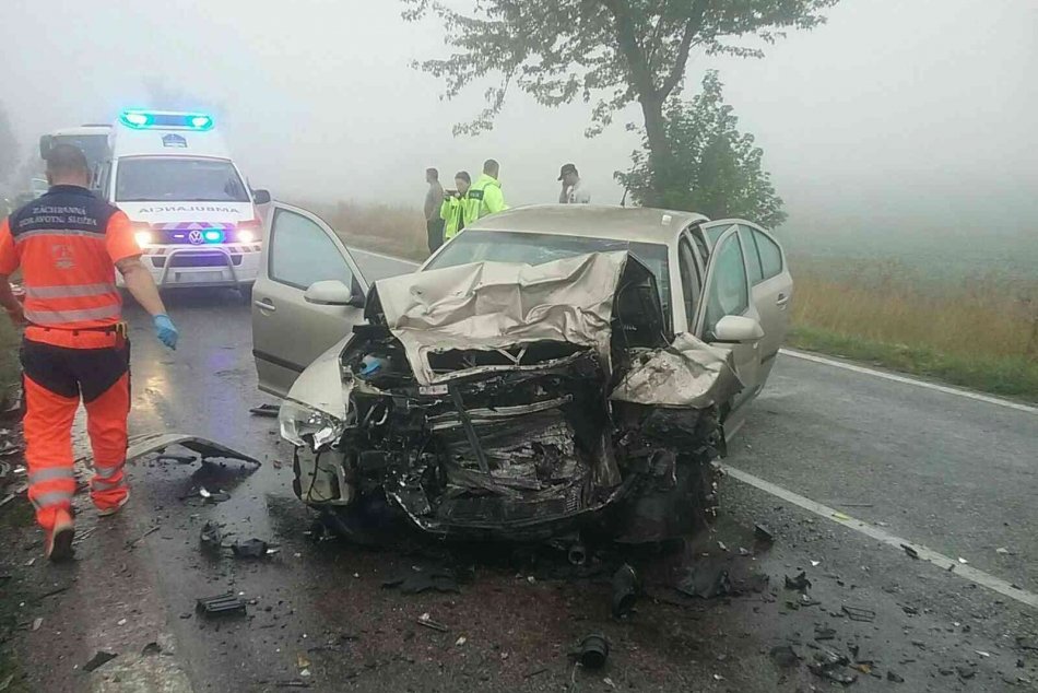 Ilustračný obrázok k článku Čelná zrážka neďaleko Nových Zámkov: Mladý vodič nehodu neprežil, FOTO