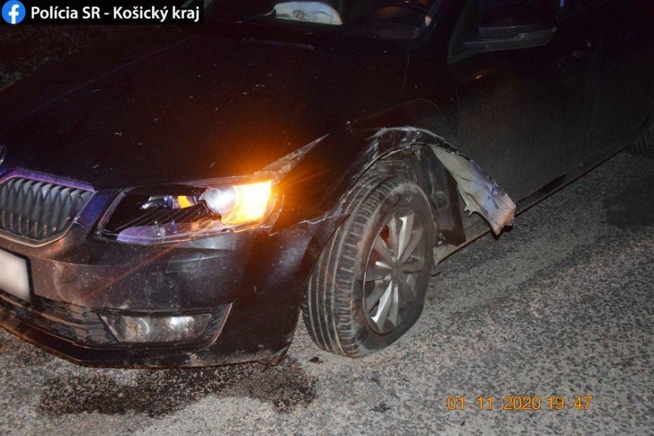 Ilustračný obrázok k článku Po zrážke so srnou čakal na políciu: Do auta mu vrazila opitá vodička, FOTO